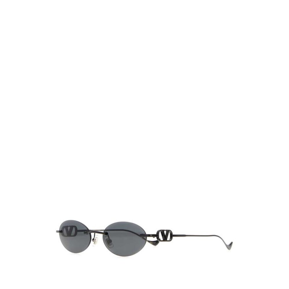 Valentino Garavani Women Black Metal Sunglasses